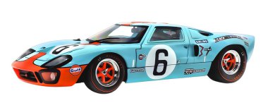 Illustration of an Isolated Ford GT80 . High quality illustration