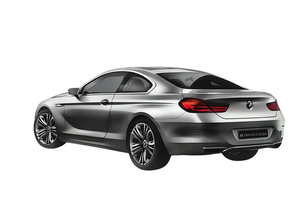 Illustration Isolated Bmw Series High Quality Illustration — Stock Photo, Image