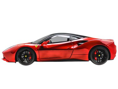Illustration of an isolated Ferrari 458. High quality 