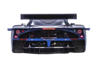 Illustration of an isolated Maserati MC12. High quality illustration