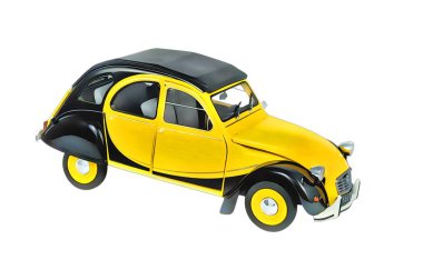 Illustration of an isolated Citroen 2 Cv. High quality illustration