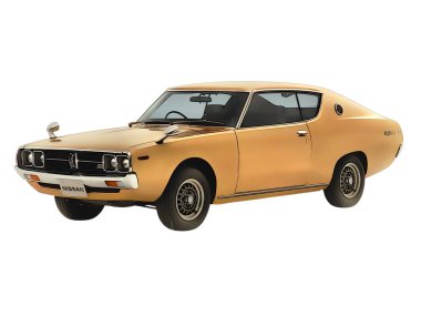 Illustration of an isolated nissan gtr. High quality illustration