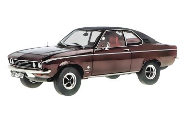 Illustration of an isolated Opel Manta. High quality illustration