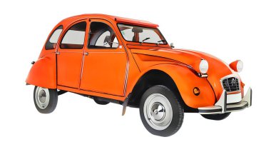 Illustration of an isolated Citroen 2CV. High quality 