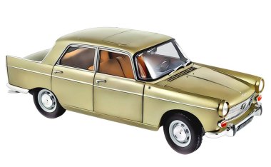 Illustration of an isolated Peugeot 404. High quality illustration