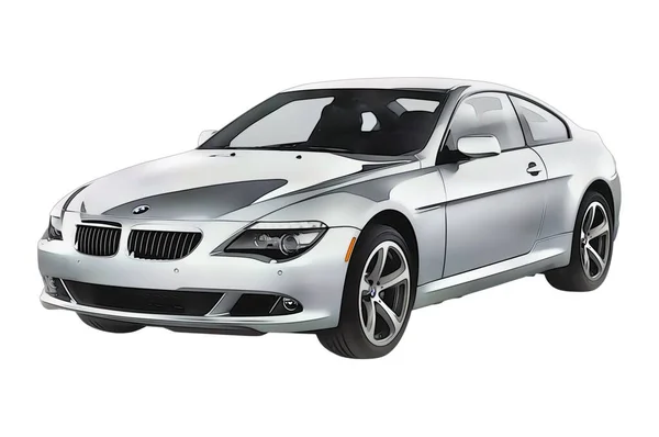 Illustration Isolated Bmw Series High Quality Illustration — Photo