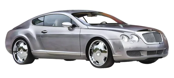 Illustration Isolated Bentley Continental High Quality Illustration — Photo