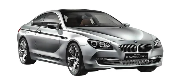 Illustration Isolated Bmw Series High Quality Illustration — 图库照片