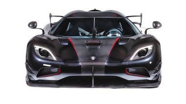 Illustration of an isolated Koenigsegg. High quality illustration