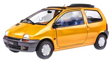 Illustration of an isolated Renault Twingo. High quality illustration