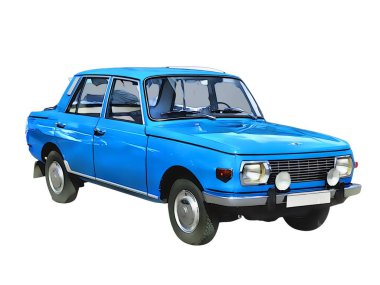 Illustration of an isolated Wartburg. High quality illustration