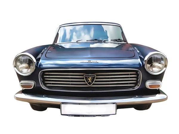 Illustration Isolated Peugeot 404 High Quality Illustration — Stock Photo, Image