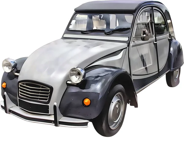 Illustration Isolated Citroen 2Cv High Quality — Photo