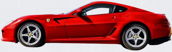 Illustration Isolated Ferrari F12 High Quality Illustration — Stock Photo, Image