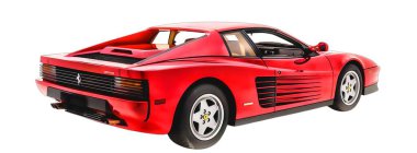 Illustration of an isolated Ferrari F40. High quality illustration
