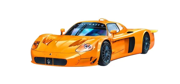 Illustration Isolated Maserati Mc12 High Quality Illustration — Stok fotoğraf