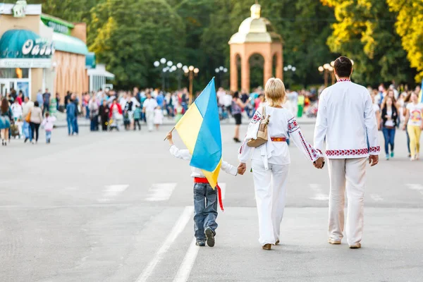 Romny Sumy Region Ukraine Youth Day June 2014 Patriotic Youth — 스톡 사진