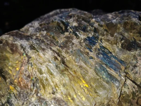 Close Jade Other Minerals Uncut Stone — Zdjęcie stockowe