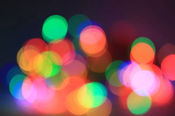 Bokeh Camera Effects Light Colors Blur Shiny Holiday Glow Wallpaper — Foto de Stock