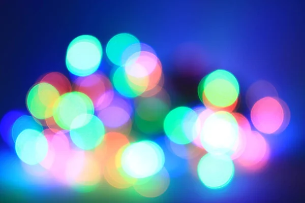 Bokeh Camera Effects Light Colors Blur Shiny Holiday Glow Wallpaper — Foto de Stock
