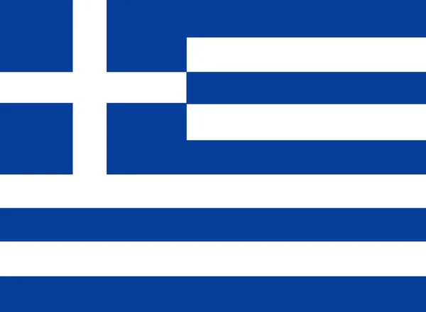 Greece Flag Illustration Graphic Design Perfect Backgrounds Backdrops Business Concepts — Foto Stock