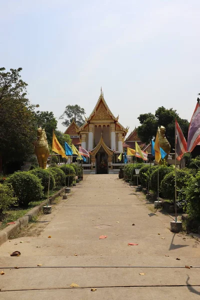 Tempio Della Thailandia Nella Città Dell Isola — Foto Stock