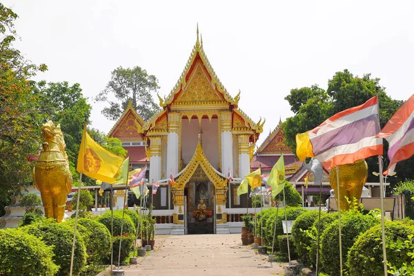 Koh Kret Nonthaburi Thailand 2022 März Wat Phai Lom Koh Stockbild