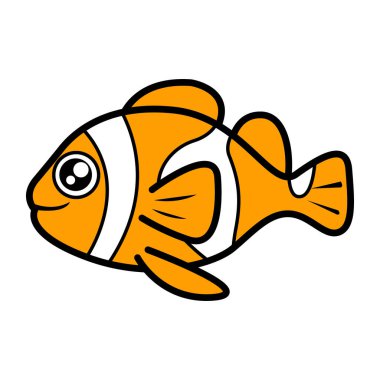 Altın Balık Vektör Sanat İllüstrasyonu