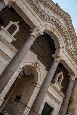 Hırvatistan 'ın Split kentindeki Diocletian Sarayı güzel bir günde