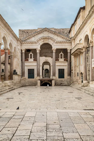 Diocletian Palace Split Croatia Nobody — Foto Stock