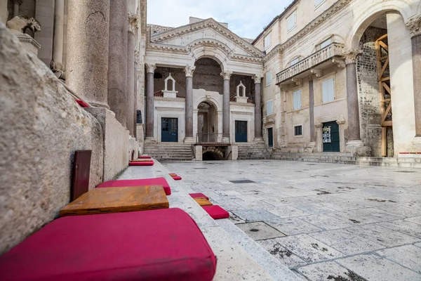 Diocletian Palace Split Croatia Nice Day — Foto Stock