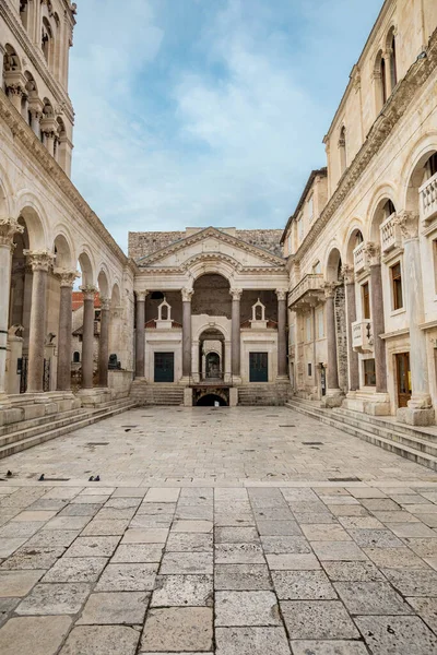 Diocletian Palace Split Croatia Nobody — Foto Stock