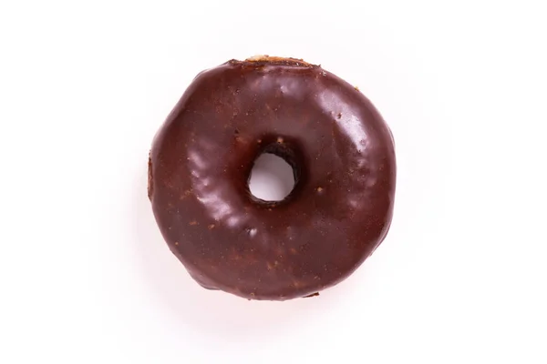 Doughnut or donut on a simple background