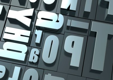 Yazı tipi - 3B oluşturucu