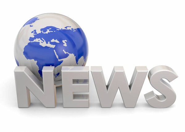 The News - 3D render