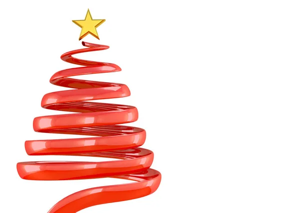 Christmas Tree Render — Stock Photo, Image
