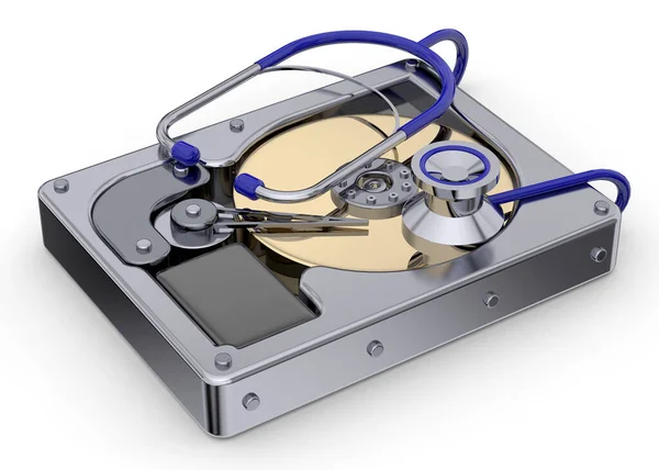 Hard Disk Recue Concept — Stock Photo, Image