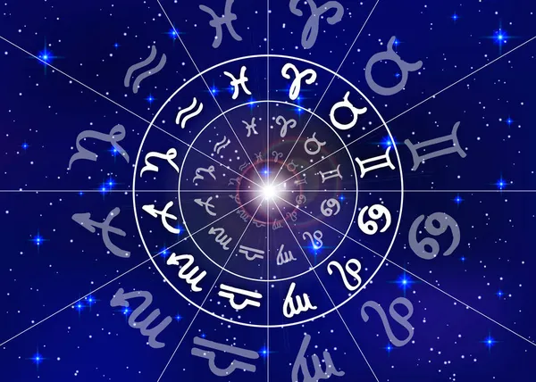 Horoskop Und Tierkreiszeichen — Stockfoto