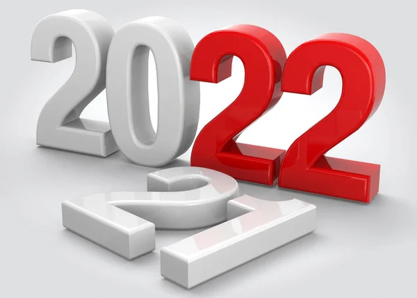 Gelukkig Nieuwjaar 2022 — Stockfoto