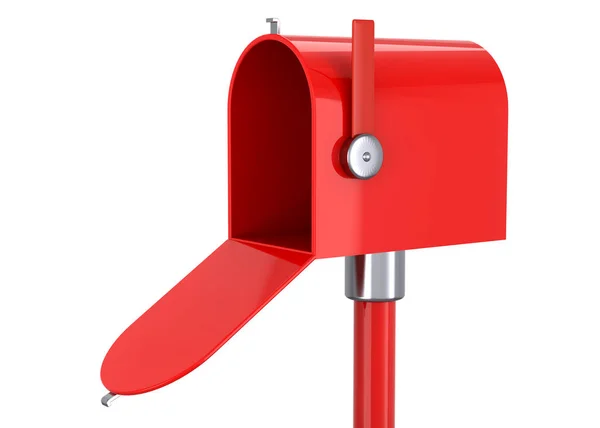 赤いメールボックス — ストック写真
