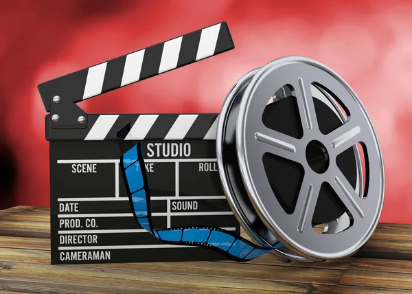Cinema Entertainment Renderelés — Stock Fotó