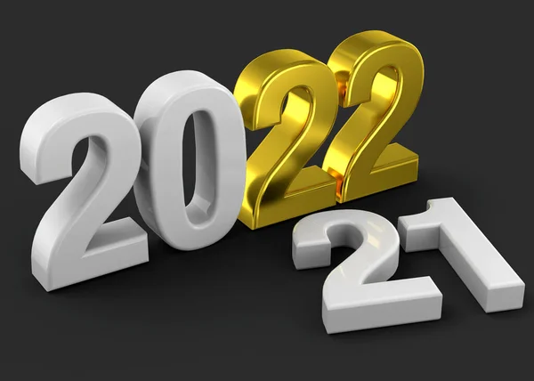 Happy New Year 2022 — Stock Photo, Image