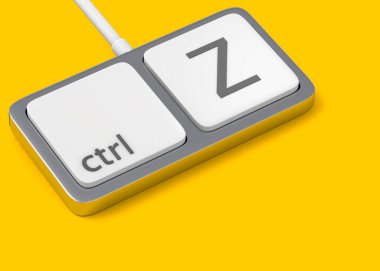 Ctrl Z - Asgari Klavye Konsepti - 3B