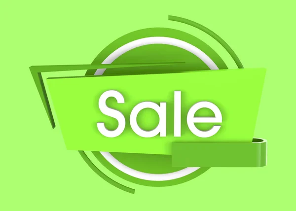 Sale Banner — Stockfoto