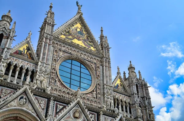 Katedra Sienie Włochy — Zdjęcie stockowe