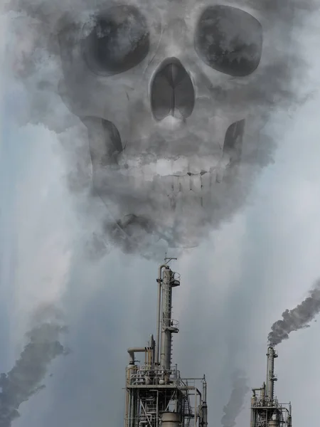 Poluição Vai Matar Nos — Fotografia de Stock