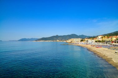 Pietra Ligure, sahil köyü, İtalya