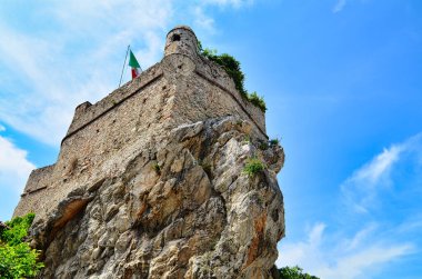 Pietra Ligure Şatosu, İtalya 'nın karakteristik köyü.