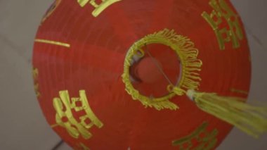 An Architecture of a Chinese temple with unique design and red colors during the daylight