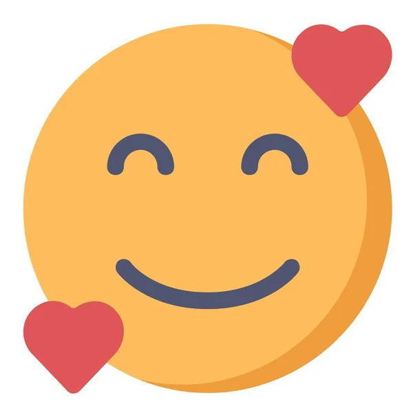 Valentine day love Emoji illustration